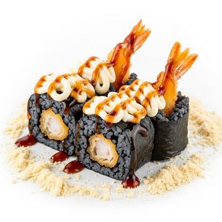 146. Black uramaki ebiteo 4 pezzi