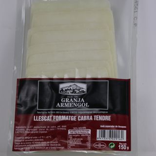 Formatge Llescat De Cabra Granja Armengol 150Gr.