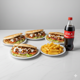 Combo 4 Doner Kebab 