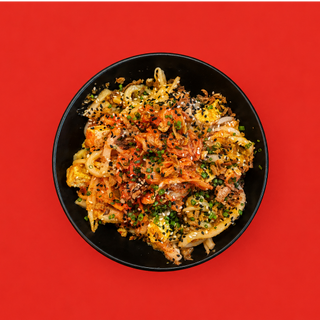 Kimchi Vege K-Udon (Vegan)