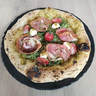 Pizza Genova + Burrata