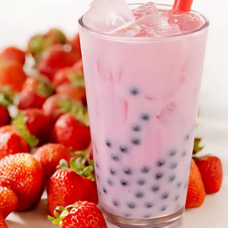 Té con leche y fresa (M)