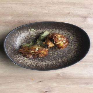 Alcachofa con flor de sal y limón (2 uds.)