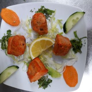 tikka de pollo y menta (ración)