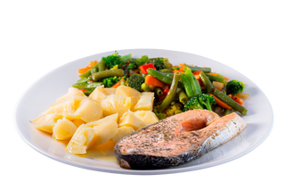 Salmón A La Plancha