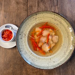 Рибна юшка з томатною сальсою (300гр)