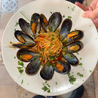 Spaghetti con cozze