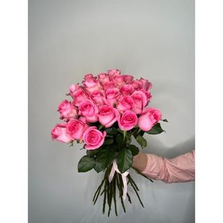 Różowa Róża 50 cm, 25 szt