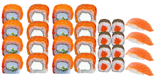 Сет з лососем (650г)