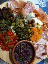 Antipasto salmoriglio (minimo 2 persone)