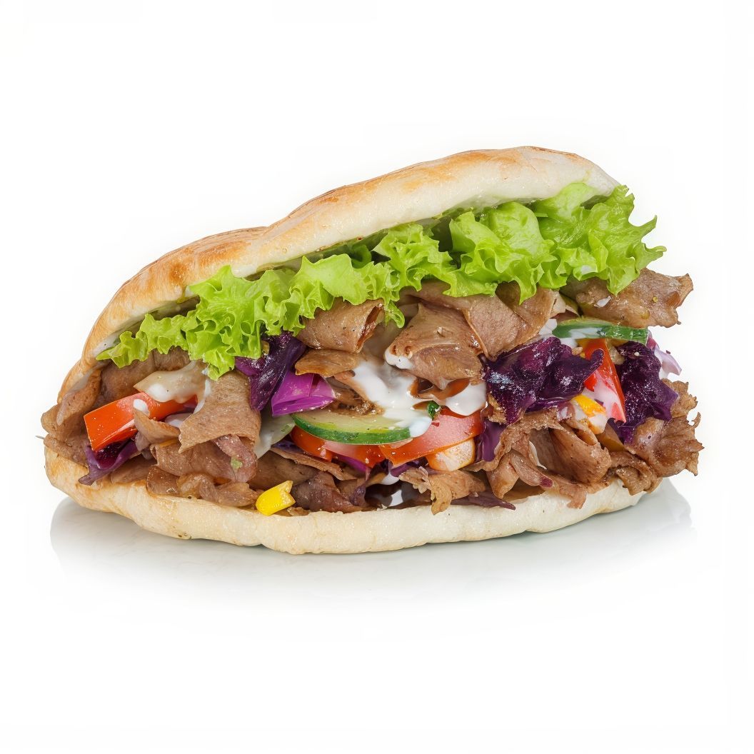 Kebab Con Patatas Dentro