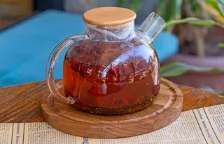 Чай с клюквой и мятой (900мл)