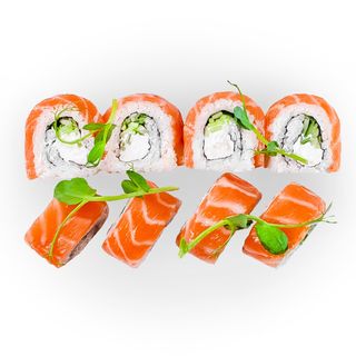 Філадельфія з соленим лососем 