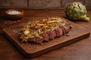 Tagliata ai carciofi