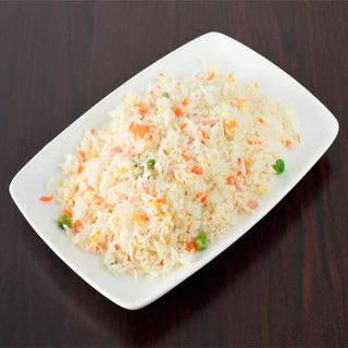 Arroz Frito Con Tres Delicias