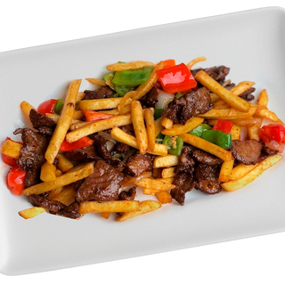 Фри с мясом