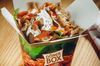 Kebab box tylko mięso duży