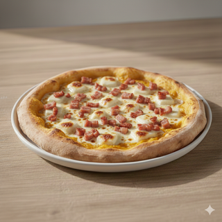 Zucca, provola e pancetta