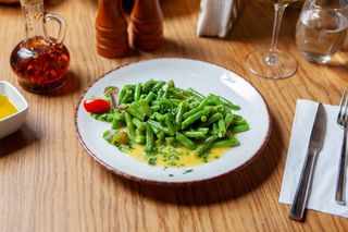 Fasole verde sautee post