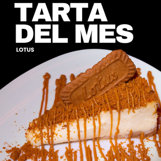 Tarta De Queso con Crema de Lotus (Porción)