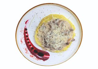 Филе телятины с пюре (350 г.)