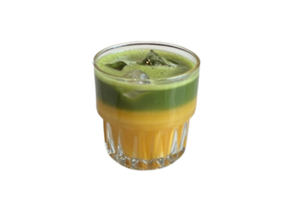 Iced  Matcha Orange