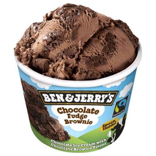 Tarrina Ben & Jerry's chocolate fudge brownie (100 ml.)