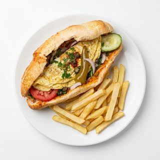 Sandwich Omelette