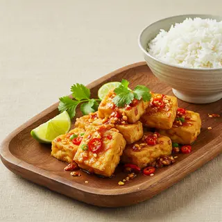 Chilli Garlic Tofu