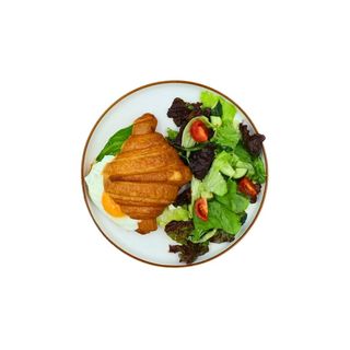 Завтрак в круассане 