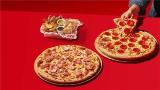 2 Pizzas medianas + 1 Combo Mix