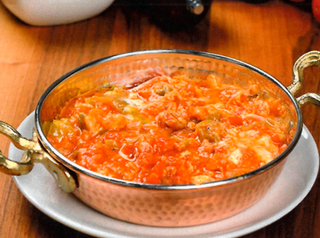 Яєчня з овочами