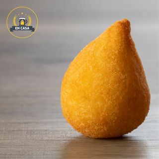 Coxiña De Pollo Con Crema De Queso Catupiry