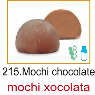 215.Mochi de chocolate