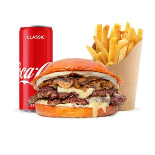 Комбо меню бургер (400г)