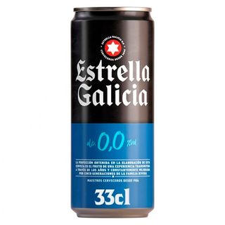 Cerveza 0,0 Estrella Galicia  (330 Ml.)