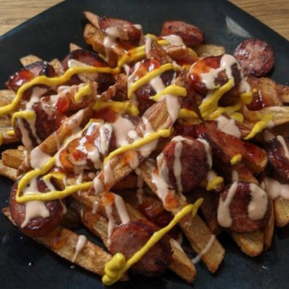 Salchipapas Costa Coral (Ración)