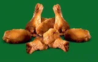 Alitas De Pollo Fritas (6 Uds.)