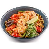 Удон з креветкою