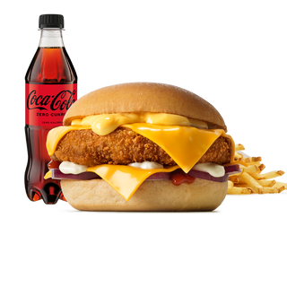 DeliVery Cheezy Crispy Supreme w zestawie