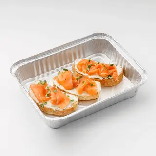 Bruschette cu somon