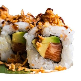 Crazy salmón roll (8 uds.)