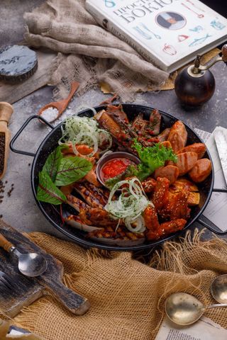 Tigaie "Fratelli" cu porc