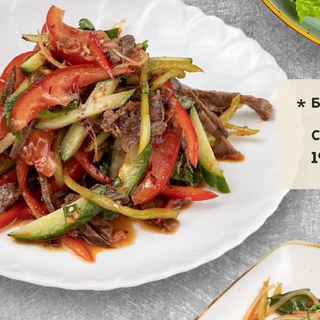 Салат с мясом 