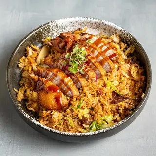 Yakimeshi De Kamo Katsu (Pato)