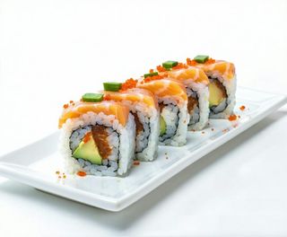 55 - Spicy roll salmone