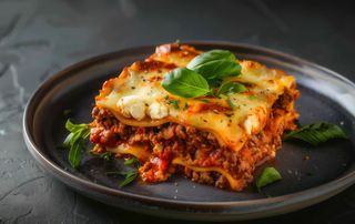 Lasagna boloñesa