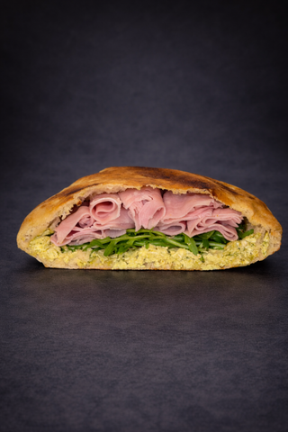 Bachata Pesto con Prosciutto Cotto