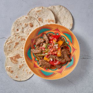 Fajitas de ternera