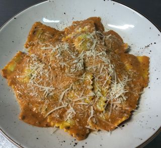 Ravioli de carne a le Cinque Pi